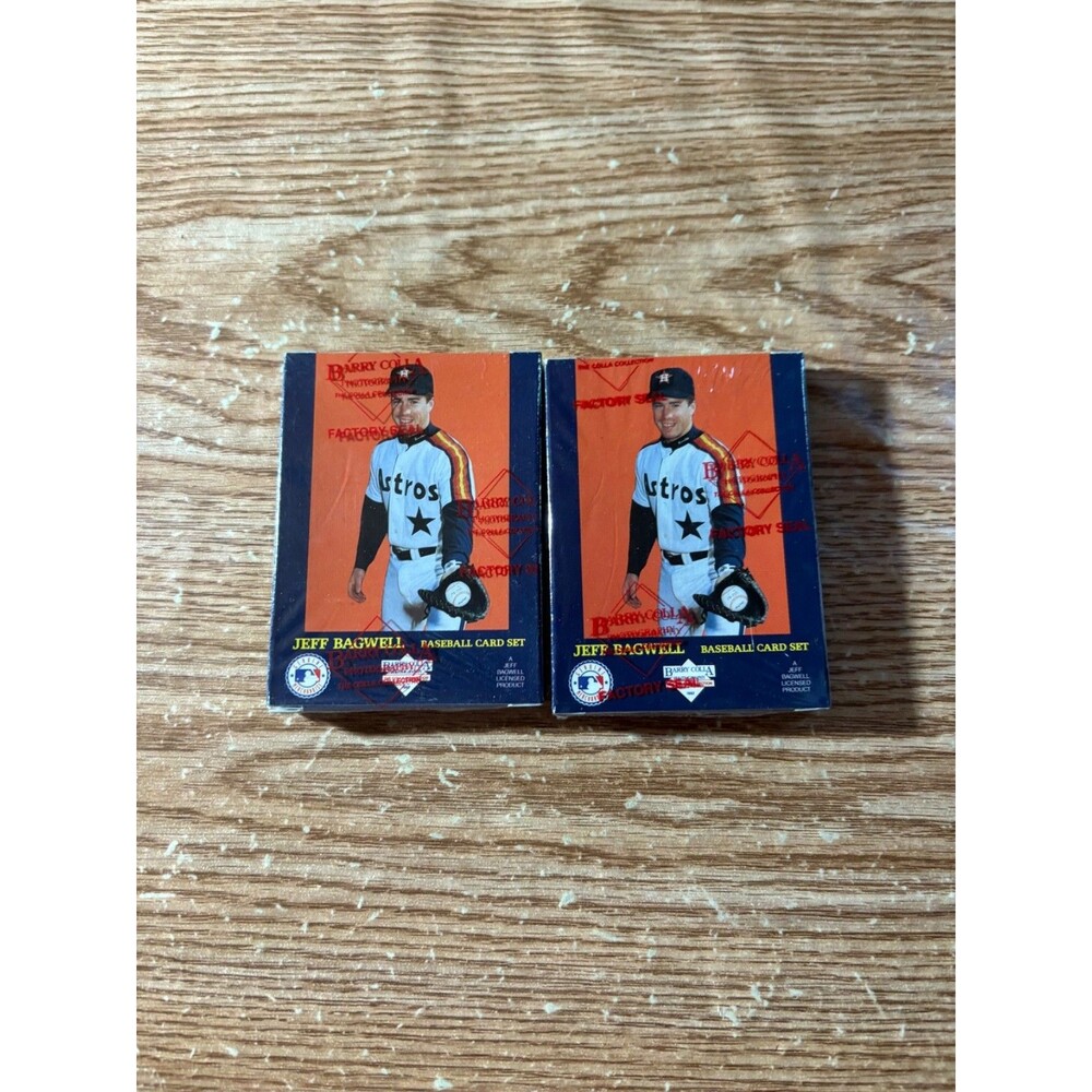 Jeff Bagwell 1992 Barry Colla Collection 12 Card Set Astros Lot 0F 2 Sealed